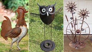 Awesome welding projects ideas for garden decoration [upl. by Harol]