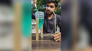 respect 😱🔥। non stop water fountain science experimenttiktok [upl. by Hanahs]