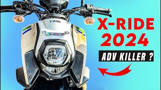 YAMAHA MENGGILAA ⁉️ REVIEW NEW XRIDE 2024MESIN 155 VVA LAWAN ADV [upl. by Amehr]