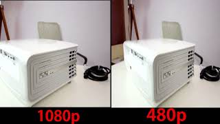 480p vs 1080p The Great comparison [upl. by Ayhtak]