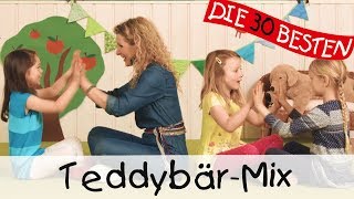 Teddybär KinderliederMix  Singen Tanzen und Bewegen [upl. by Eilitan]