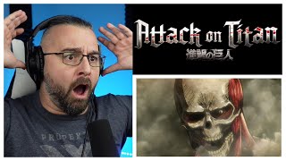 ATTACK ON TITAN 1X9 REACTION Whereabouts of his left arm The struggle for Trost part 5 [upl. by Oedama]