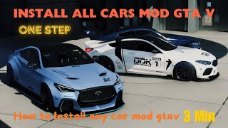 Install Any Car Mod In GTA V  Car Mods  GTA Moder [upl. by Noterb223]