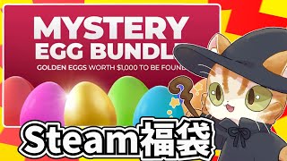 【steam福袋】Fanatical Mystery Egg Bundle10口開封してみた [upl. by Demaggio]