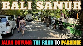 Bali Sanur Street amp Beach Walking Tour Today 2024 [upl. by Darrow535]