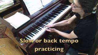 HD Piano Lesson excerpts Debussy Reverie measures 118 [upl. by Zeni]