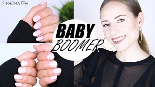 Babyboomer Nägel mit UVLack selber machen  Nails »Lalalunia« [upl. by Tedder]