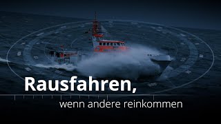 Rausfahren wenn andere reinkommen – Die Seenotretter in 180 Sekunden [upl. by Auohs929]