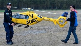 EC135 GIGANTIC RC VARIO SUPER SCALE 14 ELECTRIC MODEL HELICOPTER FLIGHT  Germany June 2015 [upl. by Desma135]