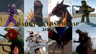 Kaiju Universe Recap  JanDec 2023  Everything You Need To Know [upl. by Chlores660]