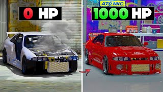 AKU RESTORASI MOBIL SKYLINE R33 TERKENCANG DI KOTA HOPEFULLY  GTA 5 ROLEPLAY [upl. by Adnolohs]