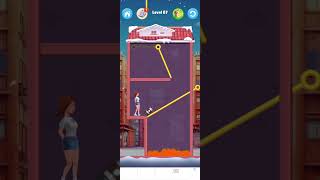 Makeover Pin3D Game  Pull the Pin Level 87  andriodgameplay  gamerzsnowy [upl. by Aeslek609]