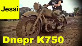 Dnepr K750 Sound  Soviet Motorcycle Drive [upl. by Gran760]