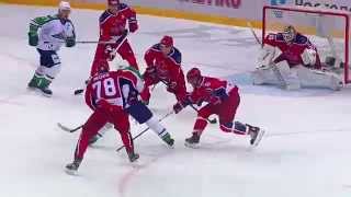 Умарк решает эпизод в одиночку  Omark moves towards the net to score PPG [upl. by Ardnuaed]