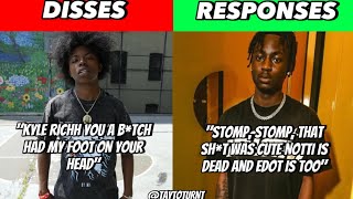 NY Drill Disses Vs Responses Part 4 Including Bloodie Sha Ek Jenn Carter M Row amp More [upl. by Brunell]