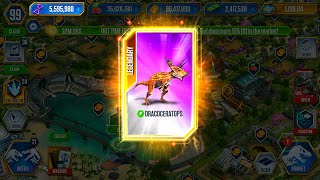 COMPLETE THE EVENT TO RECEIVE 1 VERY GOOD CARD  JURASSIC WORLD THE GAME [upl. by Norrie]