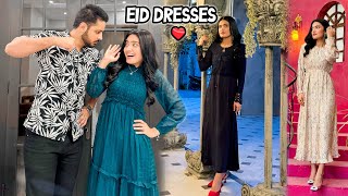 AREEB amp BHAI KI TREAT PY LARAI 😂  Eid Dresses Ka Shoot Hogya ♥️ [upl. by Hacker]