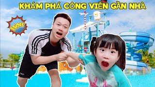 Em MiMi Và Bố Hoàng HiHi Khám Phá Công Viên Gần Nhà  MiMi Family [upl. by Clayborn]