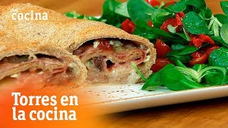 Cómo hacer un bocata especial de lomo con queso  Torres en la Cocina  RTVE Cocina [upl. by Omrellig]