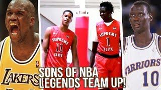 Shareef ONeal amp Bol Bol On SAME TEAM Sons of NBA LEGENDS Team Up to DOMINATE [upl. by Hteazile313]