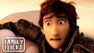 Hiccup Saves Toothless  How To Train Your Dragon 3 2019  Family Flicks [upl. by Van]