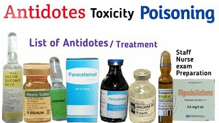 Antidotes for nursing exam preparation [upl. by Lener905]