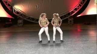 Morgan and Madison Mallum  Traditional Clogging Duet [upl. by Princess]