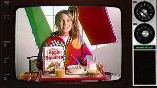 1986  Kelloggs Apple Cinnamon Squares [upl. by Nadnerb]