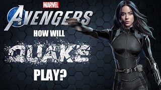 How Will Quake Play In Marvels Avengers  Marvels Avengers Game [upl. by Dorian]