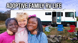 Family of 5 RV Remodel  Traveling and Living Off Grid [upl. by Hedgcock823]