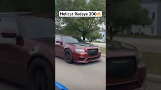 Hellcat Redeye Swapped 300 in Traffic [upl. by Gabey]