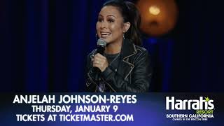 Anjelah JohnsonReyes at Harrahs SoCal on 109 [upl. by Noremmac]