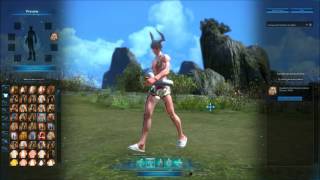 TERA Online Castanic Male all Costumes 18 01 2016 [upl. by Atinna719]