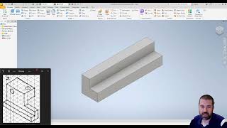 Autodesk Inventor Model Creation 3 [upl. by Eikcaj]