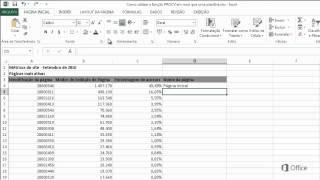 Copiar uma Fórmula PROCV no Excel 2013 [upl. by Lessur87]