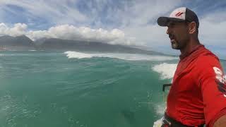 BRM Parawing waves 🌊 session Maui foiling park Gofoil 1250 GT x17 tail Kalamaperformance 6’10 [upl. by Haswell]