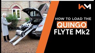 How to load the Quingo Flyte Mk2  selfloading mobility scooter [upl. by Leban]