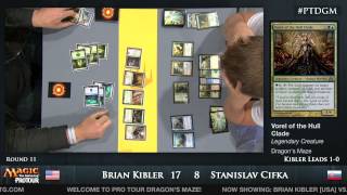 Pro Tour Dragons Maze  Day 2 Round 11 [upl. by Aidas506]