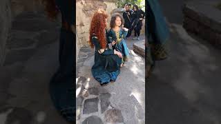 Meeting Merida  Disney World January 2018 [upl. by Demmahum104]