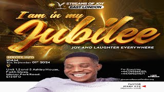 I AM IN MY JUBILEE  JOY amp LAUGHTER EVERYWHERE  SUNDAY SERVICE  1ST SEPTEMBER 2024 [upl. by Enelrad]