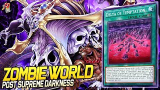 Deck Zombie World Post Supreme Darkness  EDOPRO  Replays 🎮  Decklist ✔️ [upl. by Tirma]