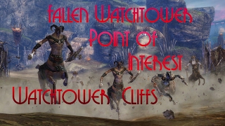 GW2 HoT  Fallen Watchtower Point of Interest Watchtower Cliffs  Lake Doric [upl. by Naud160]