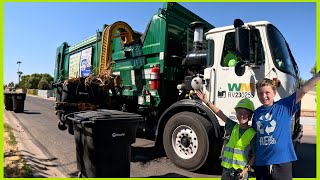 Day Of Waste Management Garbage Trucks [upl. by Prasad]