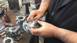 Installation of Shafts and Bushing in SU H Type Carburetor [upl. by Emmeram]