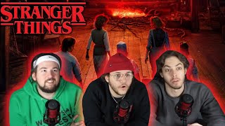 THE NEW SEASON LOOKS INSANE  Stranger Things Season 4 Trailer Group Reaction [upl. by Neened269]