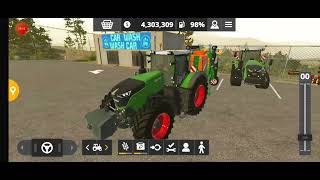 Farming Simulator 20  Fendt Tractor 🚜 Cutivate videos  fs 20 Gameplay fs20 fs23 fs22 tractor [upl. by Rask]