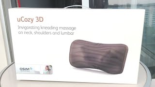 Osim uCozy 3D Shoulder Massager I Unboxing I Neck Shoulders amp Lumbar Massager Unboxing I Osim Unbox [upl. by Aneehsirk849]