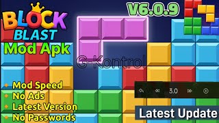 Block Blast Mod Apk v609 Speed Boost Latest Version 2024 [upl. by Hcib]