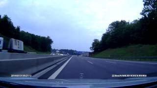 E430 240kmh almost crash [upl. by Trelu]