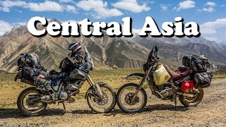 Motorcycle Adventure in Central Asia  Silk Road and Pamir  Yamaha XT 660 Z [upl. by Questa]